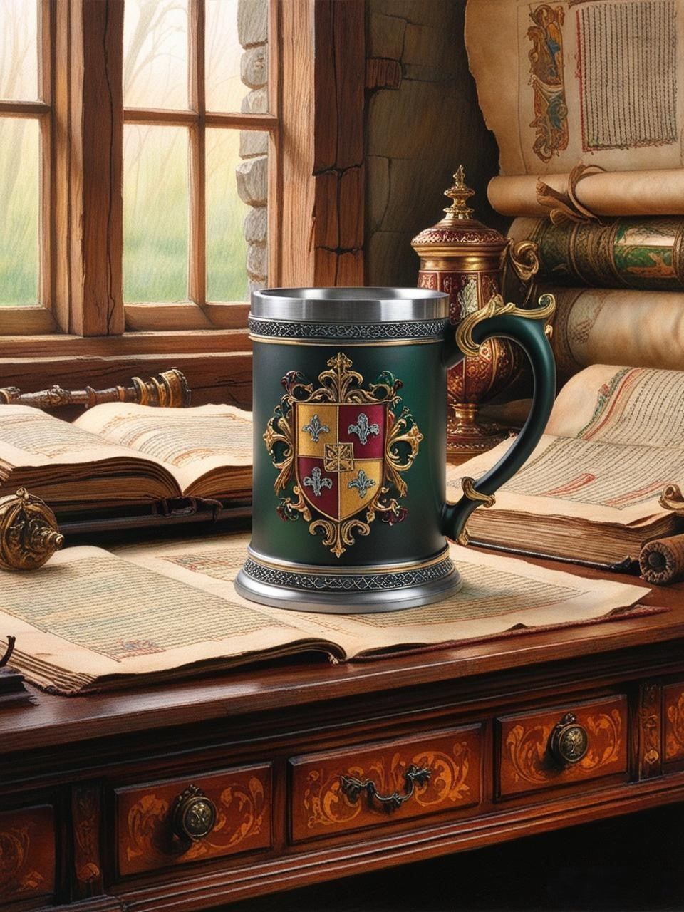 Paint by Number Knights of the Realm Stein