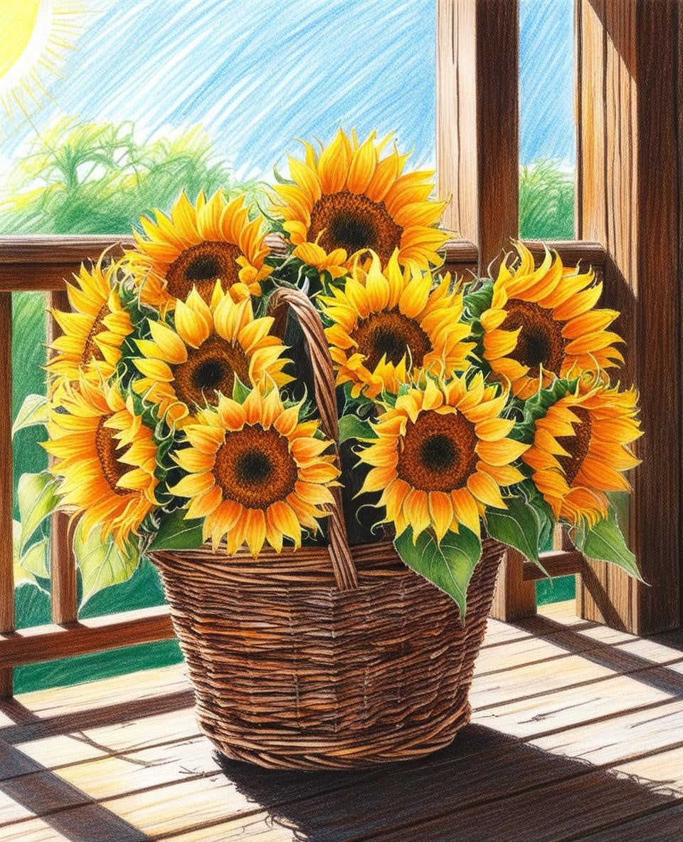 Paint by Number Golden Glow