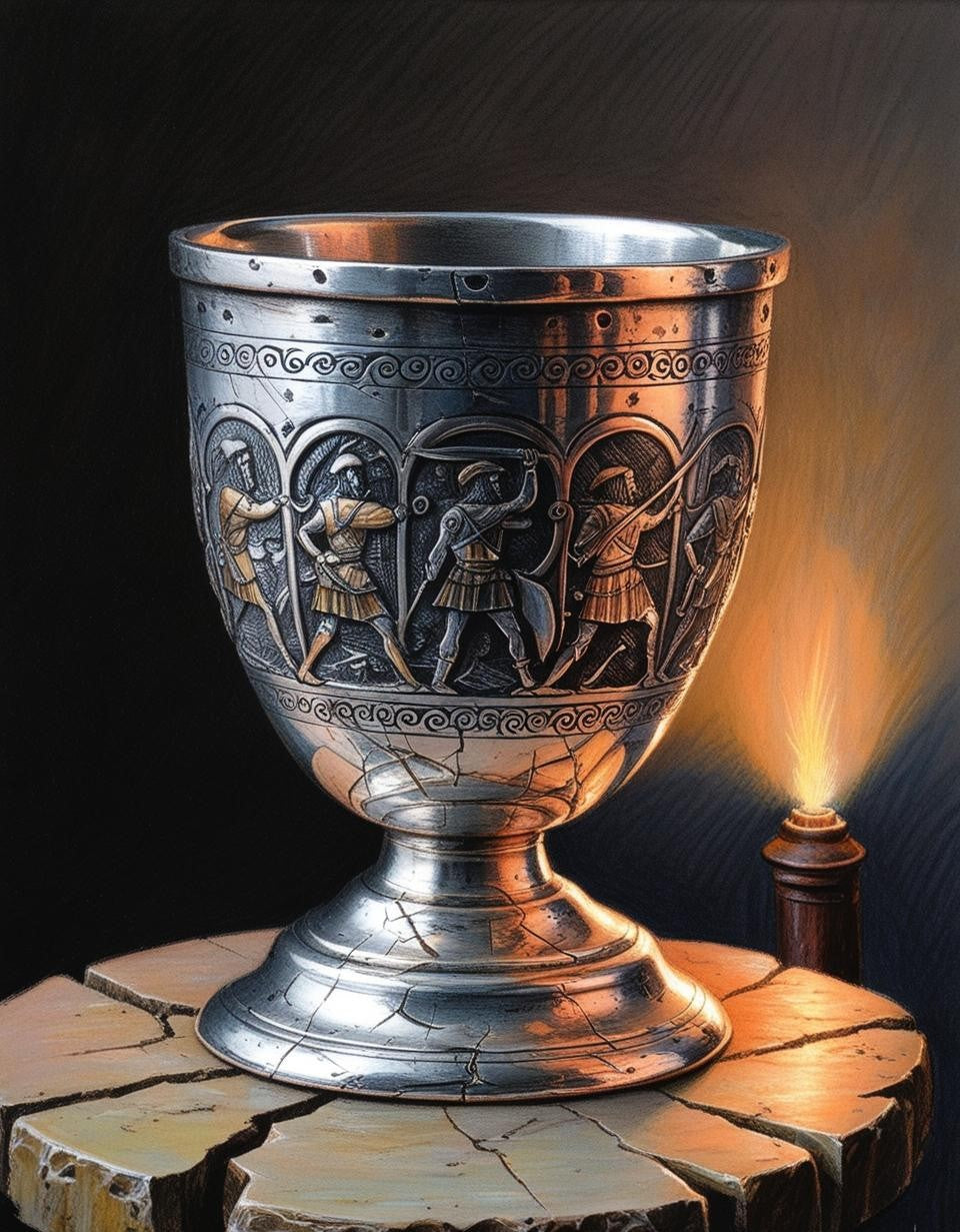Paint by Number Knight’s Gauntlet of Valor
