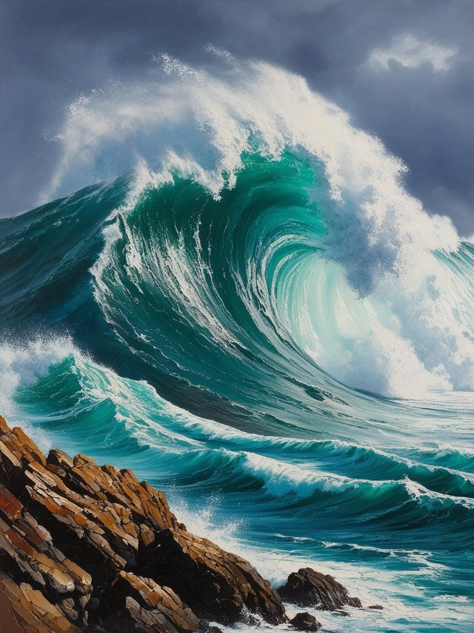 Paint by Number Ocean Serenity