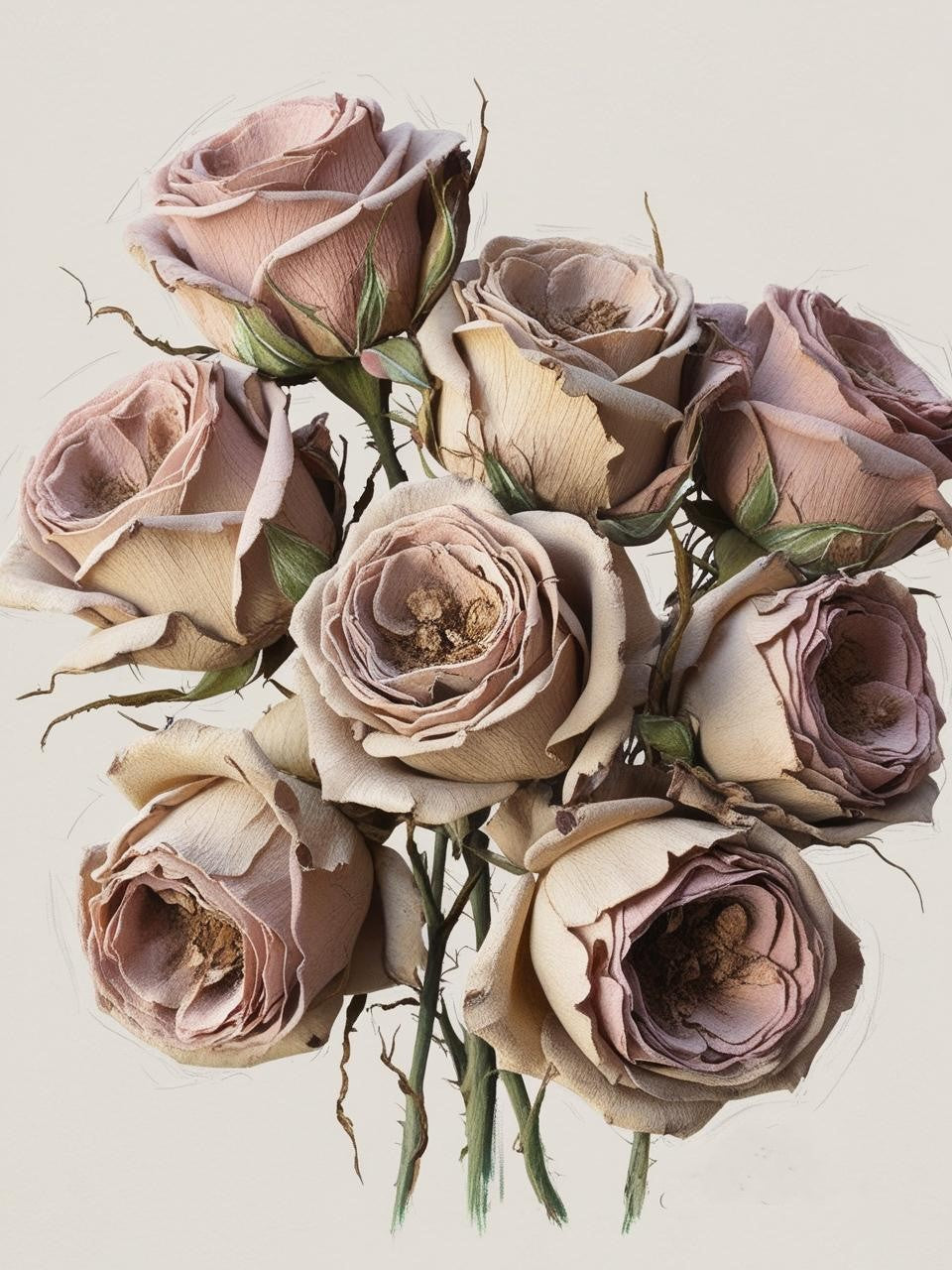 Paint by Number Heavenly Roses