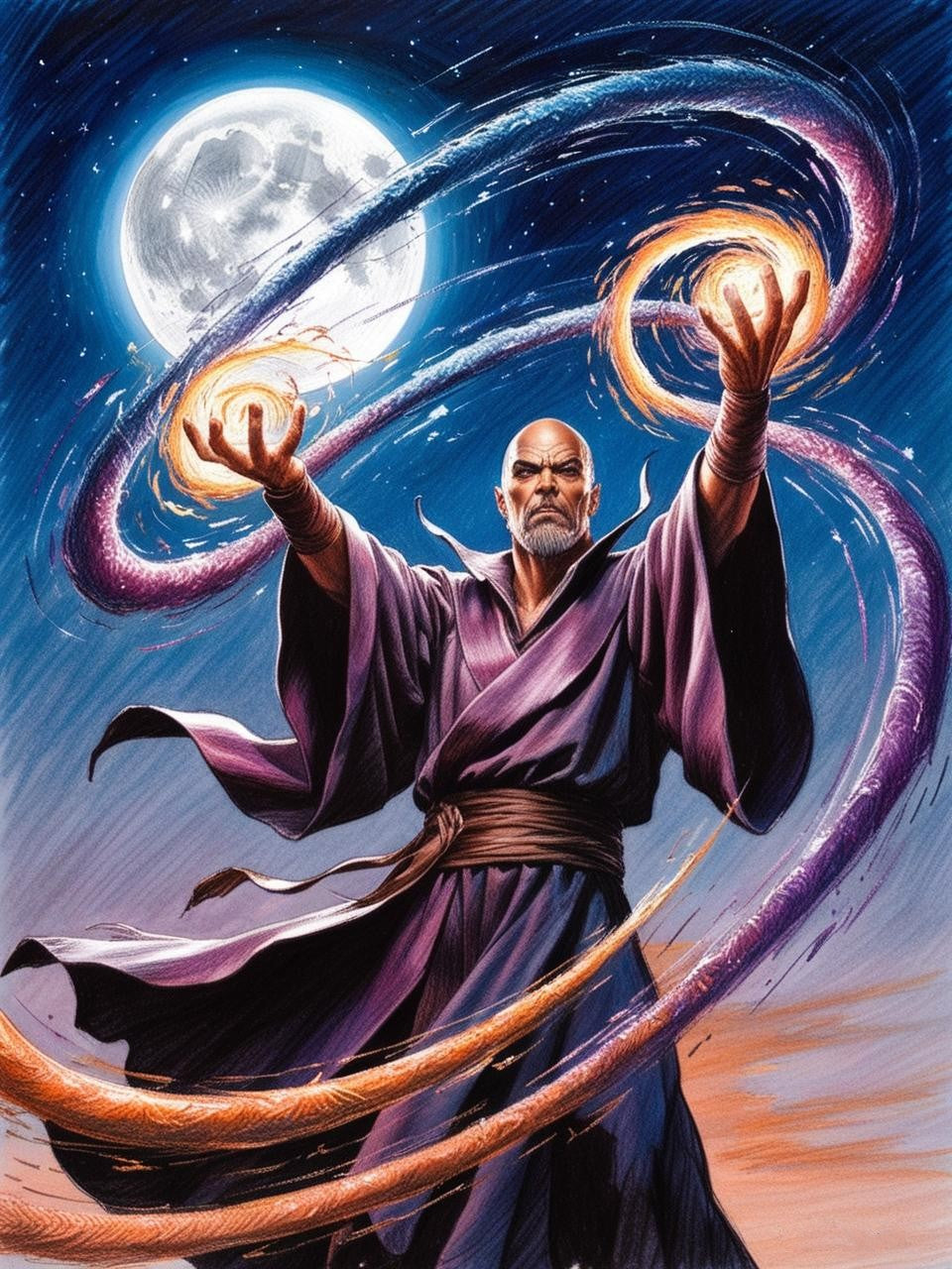 Paint by Number Sorcerer’s Spell