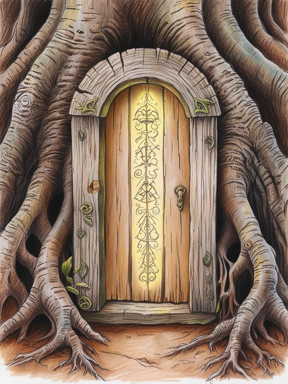 Paint by Number Hidden Woodland Treehouse