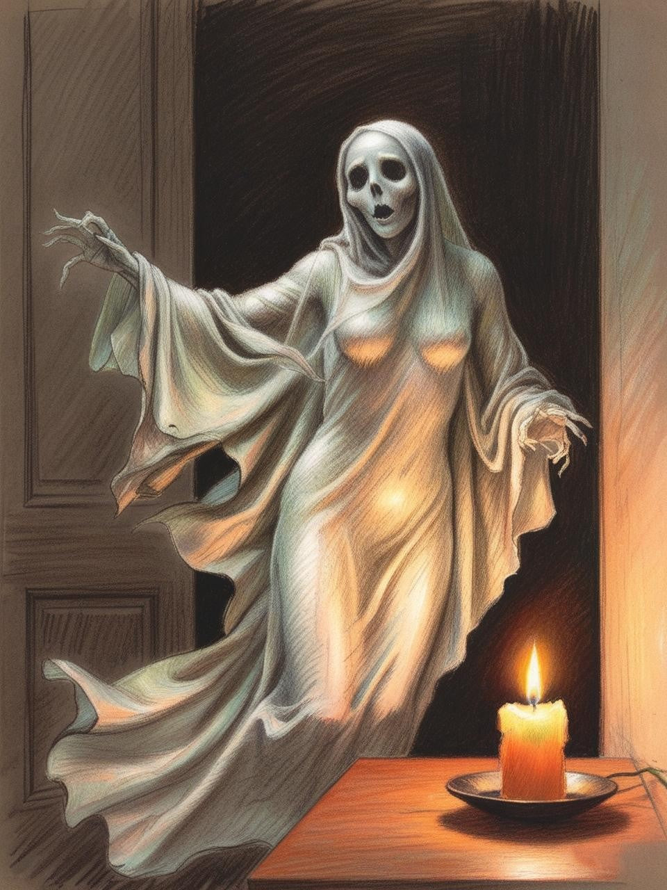 Paint by Number Horrifying Ghoul