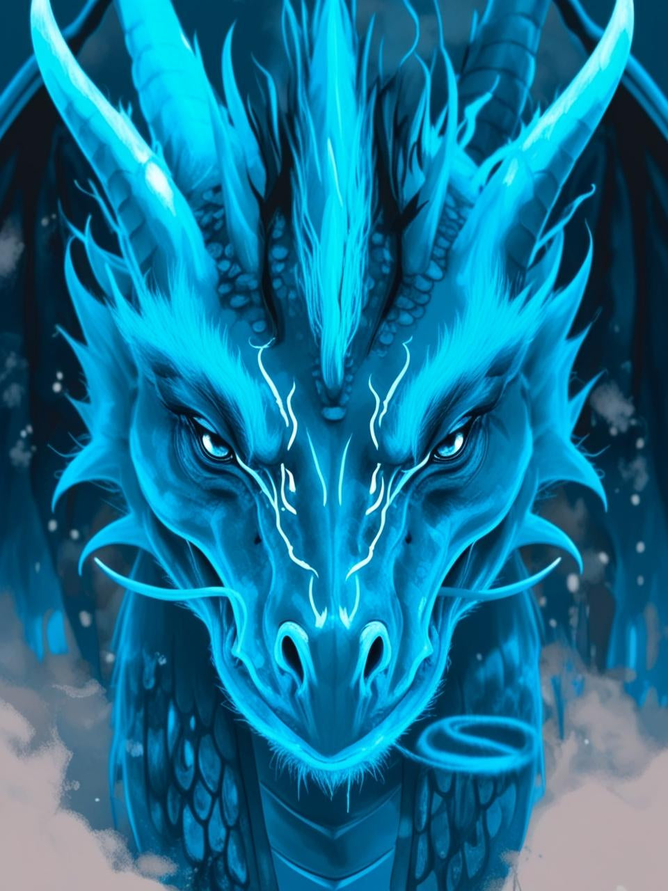 Paint by Number Infernosoul Dragon