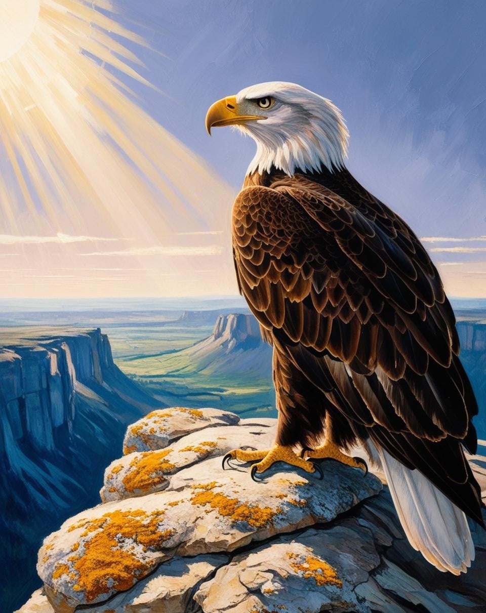 Paint by Number The Eagle's Glory