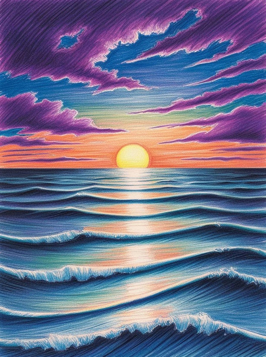 Paint by Number Seaside Tranquility