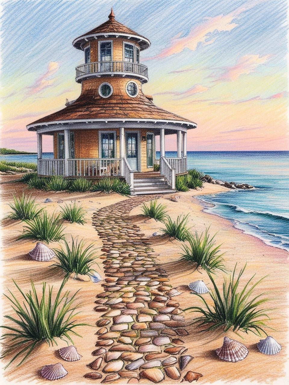 Paint by Number Harbor Haven