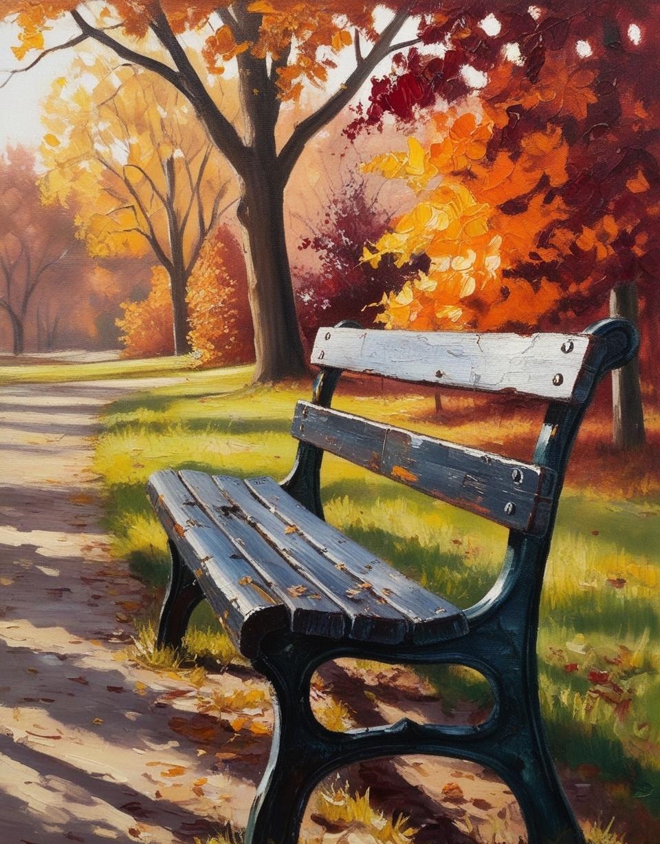 Paint By Number Vibrant Fall Colors
