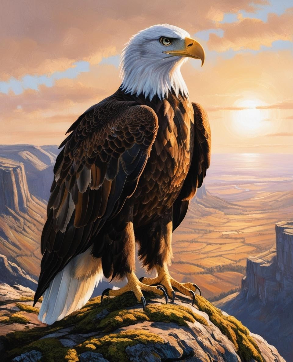 Paint by Number Liberty's Defender