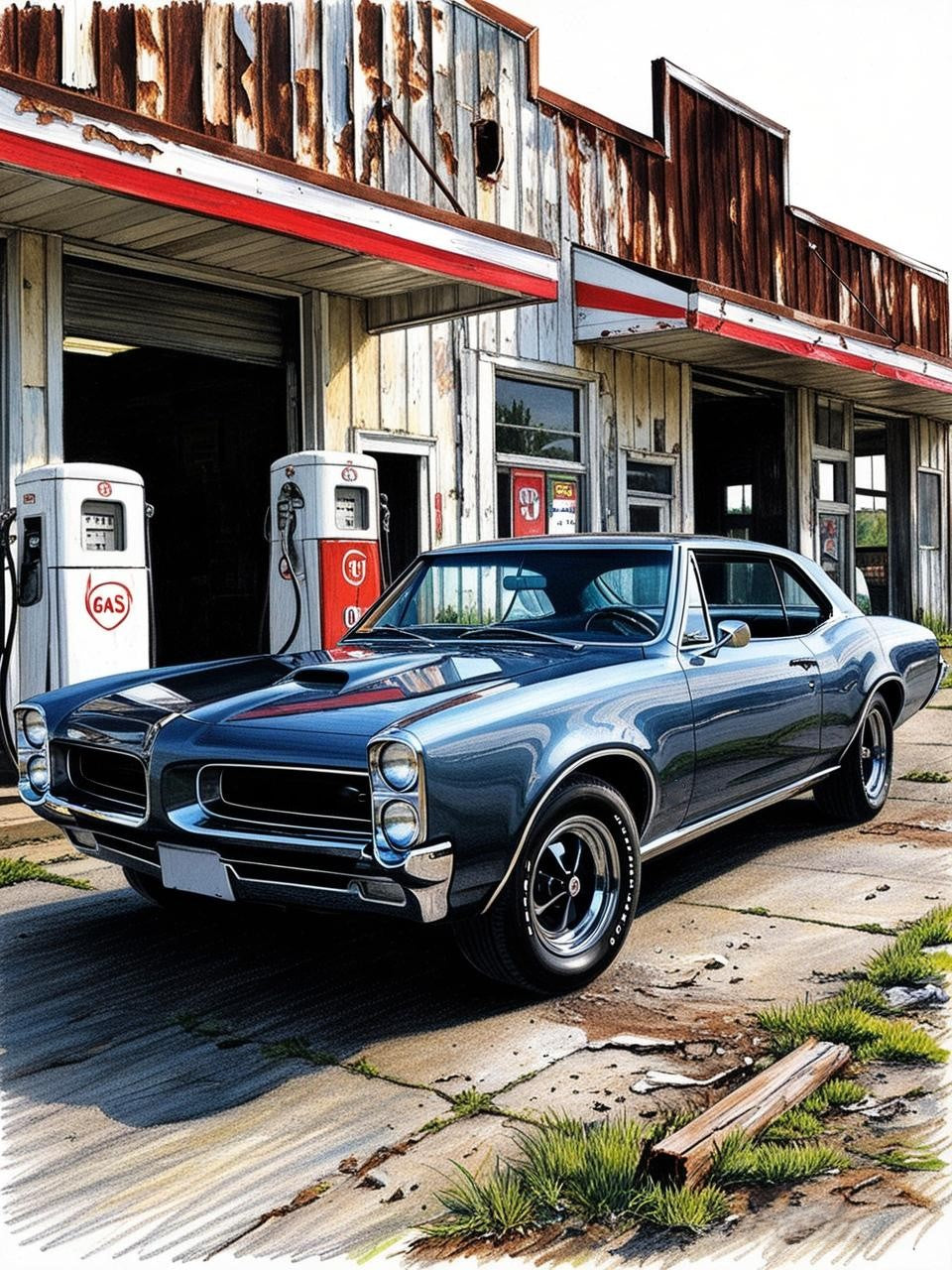 Paint By Number Timeless Ride