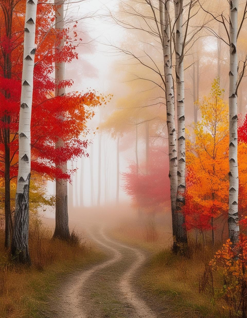 Paint By Number Bright and Bold Autumn