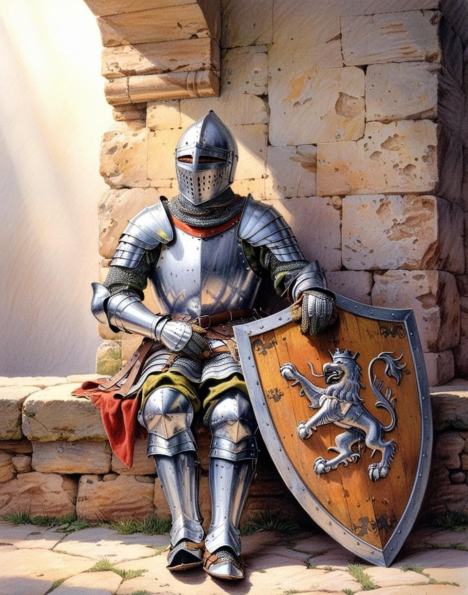 Paint by Number Knight’s Valor