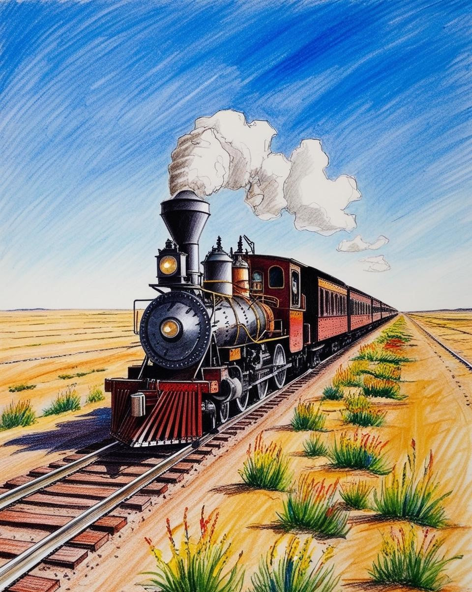 Paint By Number Iconic Iron Engine