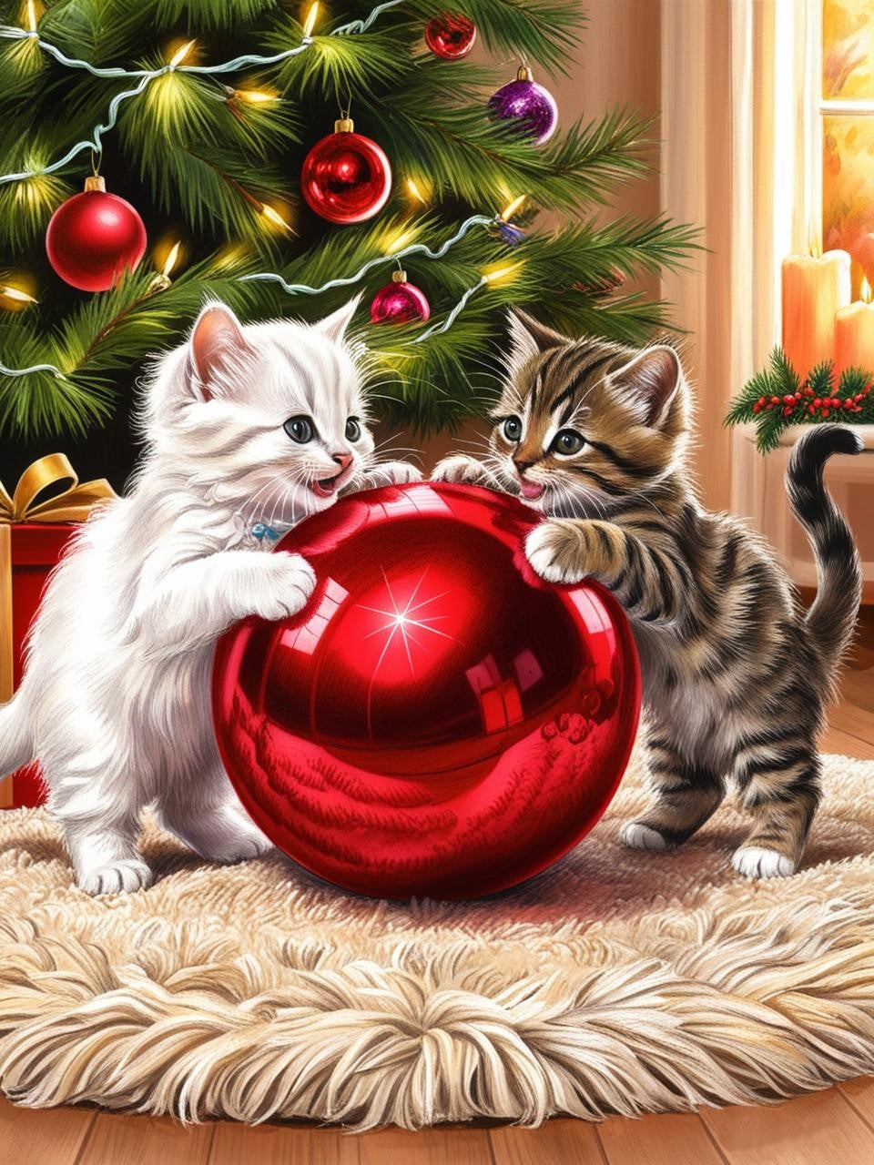 Paint by Number Jolly Little Paws