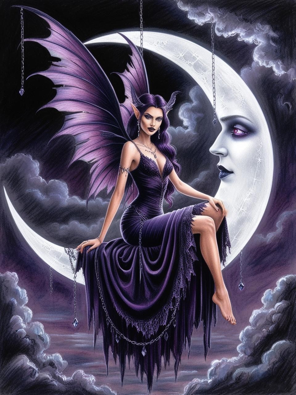 Paint by Number Irisveil Fairy