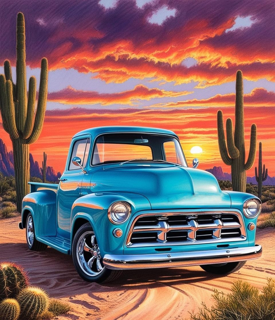 Paint By Number Legendary Roadwork Master