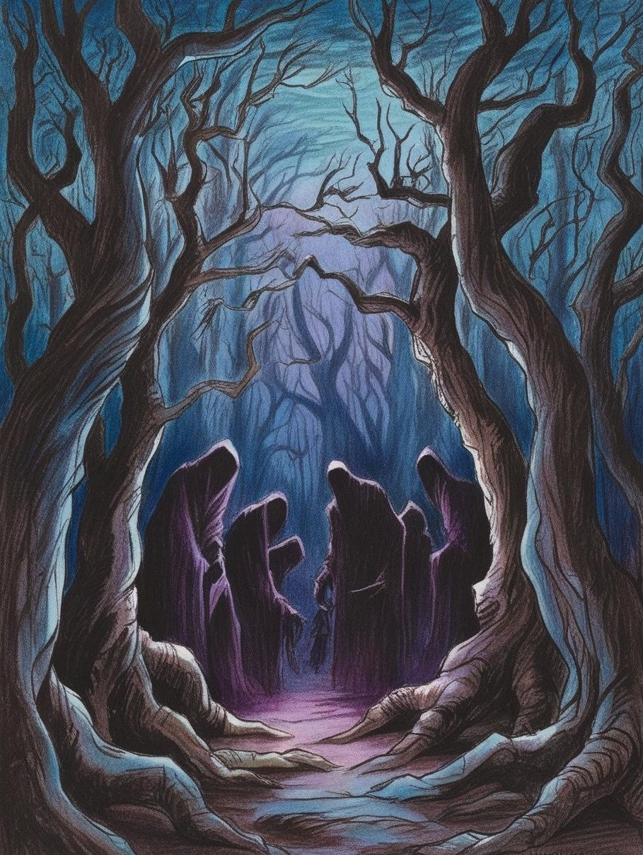 Paint by Number Hollow Gaze