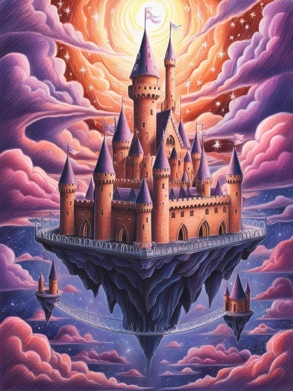 Paint by Number Luminara Stronghold