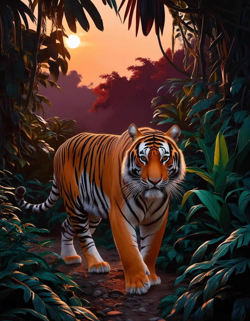 Paint By Number Jungle's Majesty