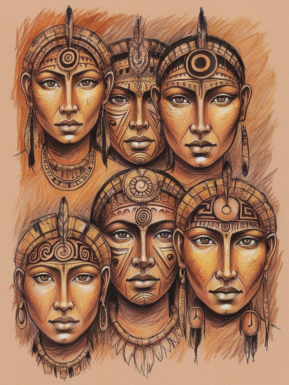 Paint By Number Visions of the Past