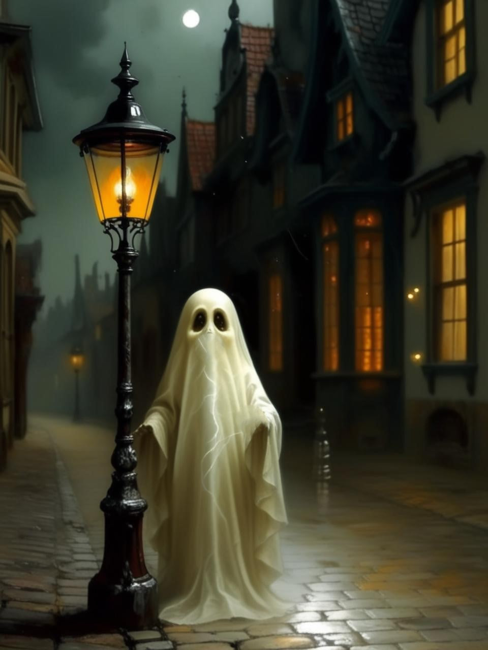 Paint by Number Ghostly Glow