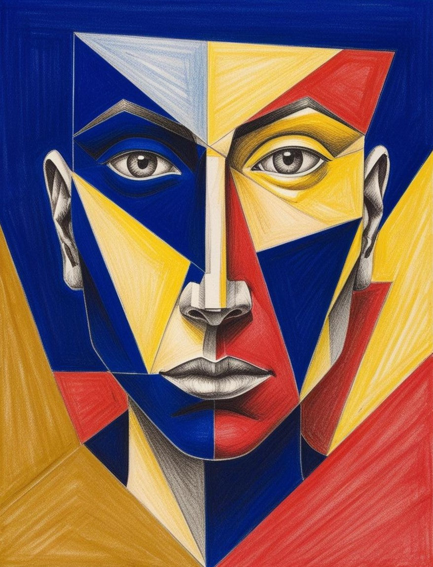 Paint By Number Geometric Essence