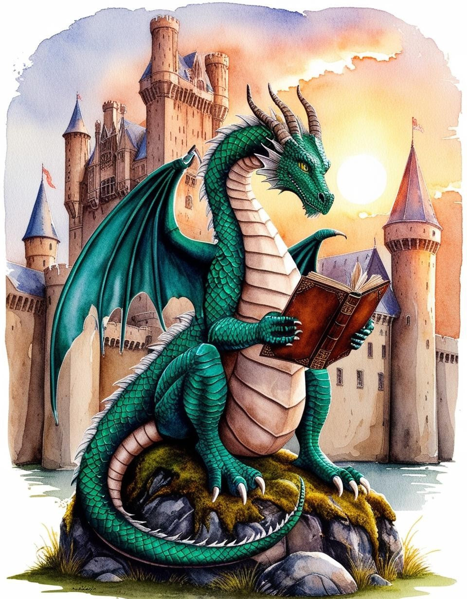 Paint by Number Mystic Dragon