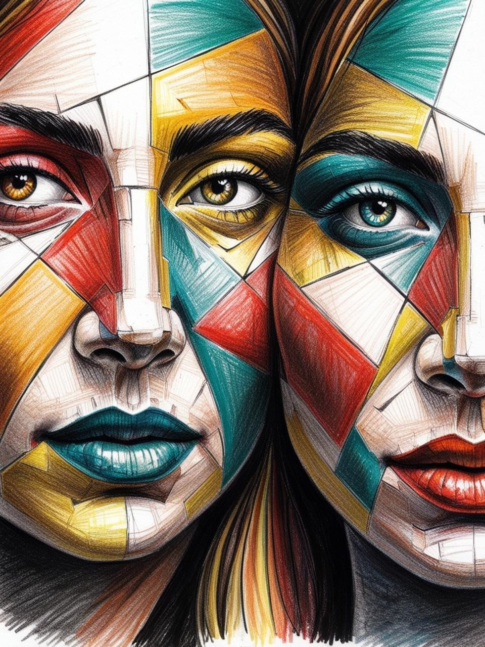 Paint By Number Interwoven Identities