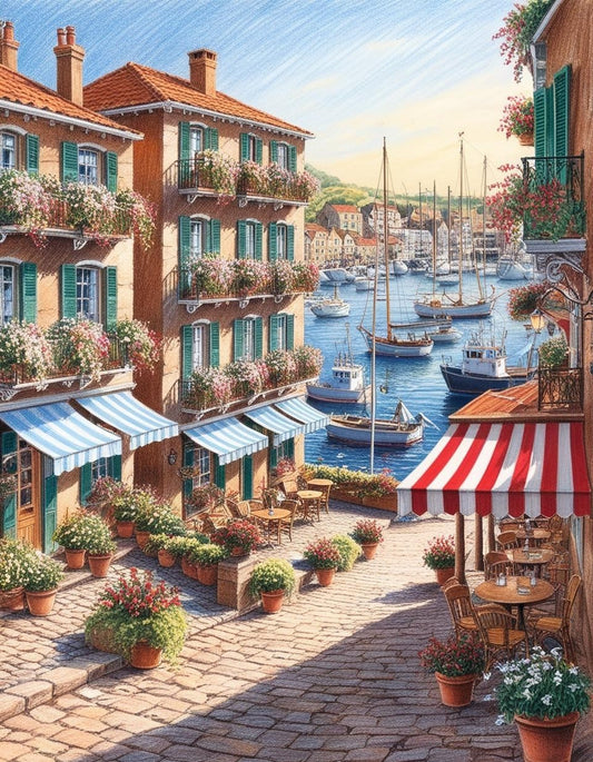 Paint by Number Tidal Tranquility