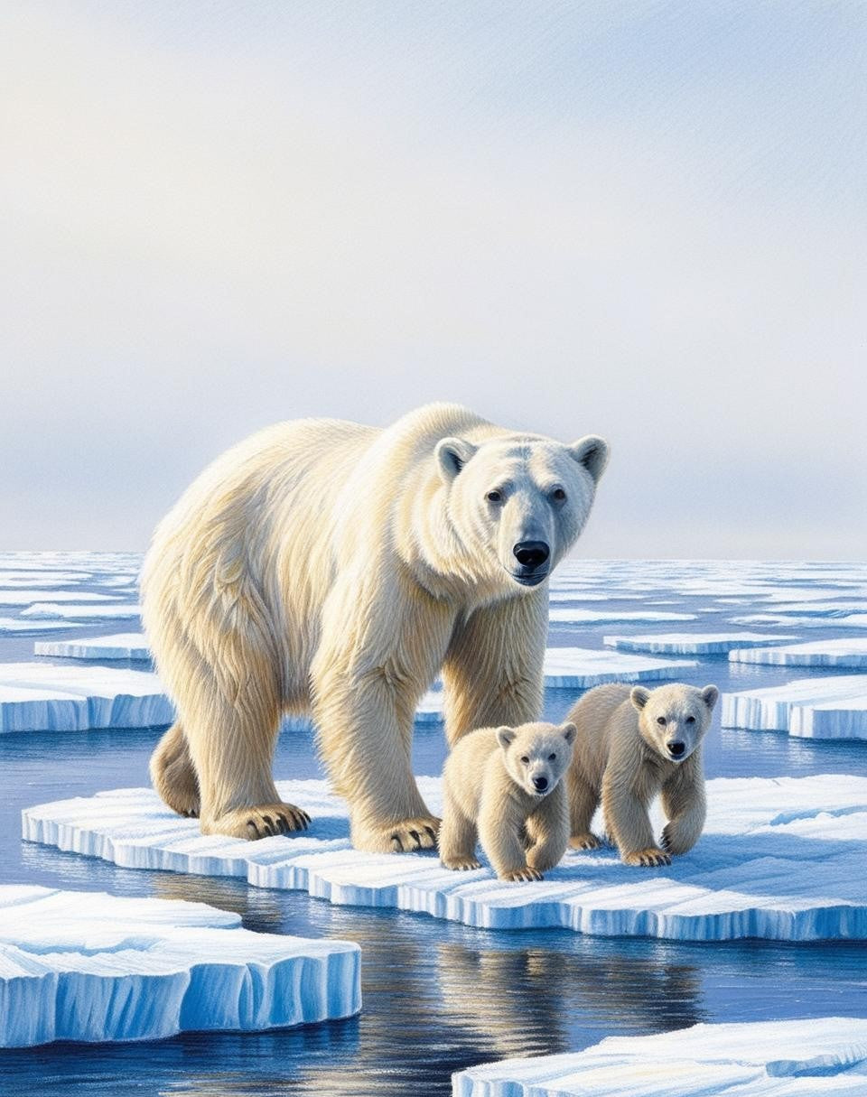 Paint By Number Guardians of the Arctic