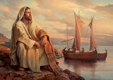 Paint By Number Christ and The Sailors