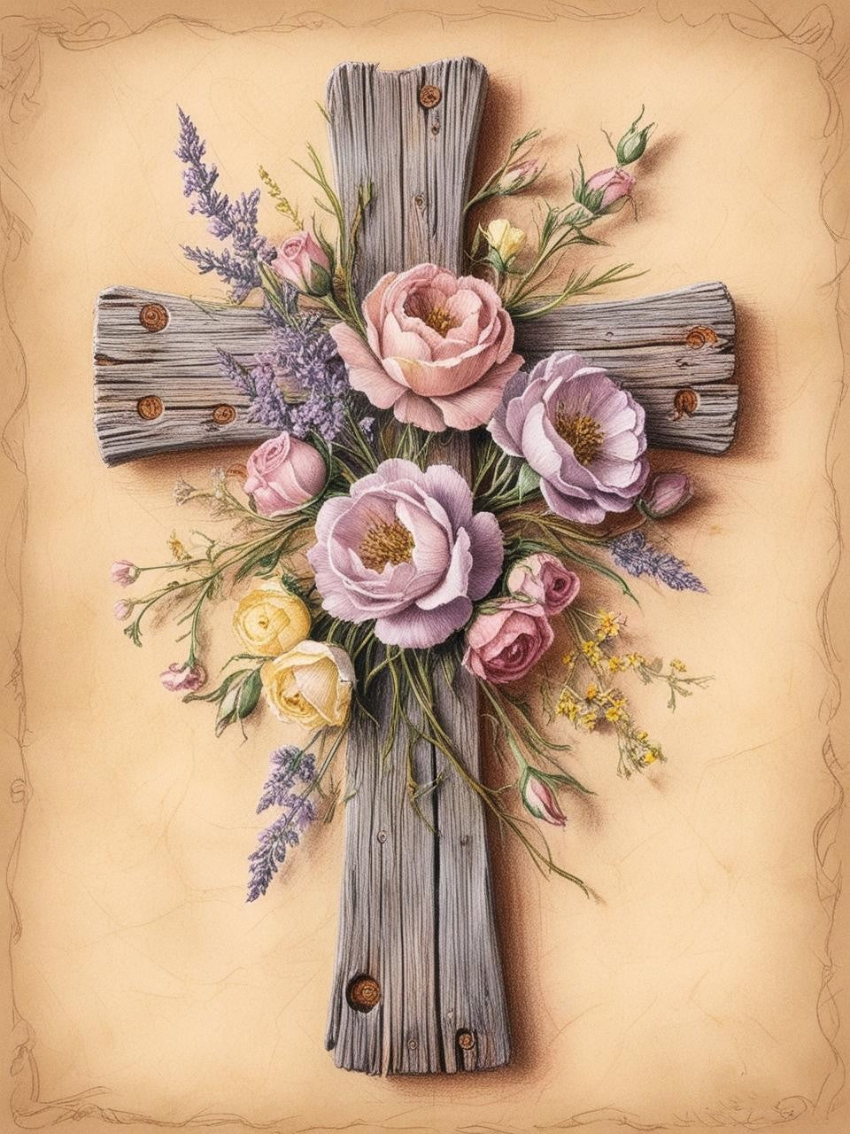 Paint by Number Heart of Faith