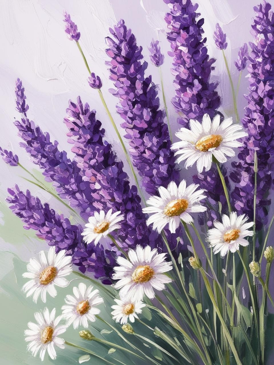 Paint By Number Meadow Serenity