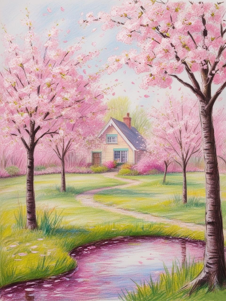 Paint By Number Nature’s Beauty