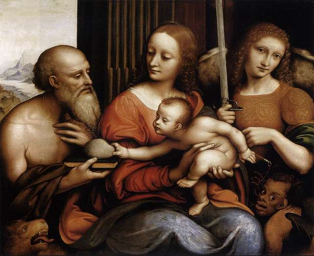 Paint by Number Virgin Madonna and Child - Giampietrino