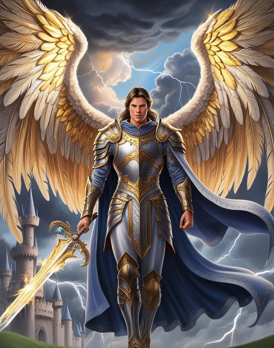 Paint by Number Heaven’s Champion: The Angelic Defender