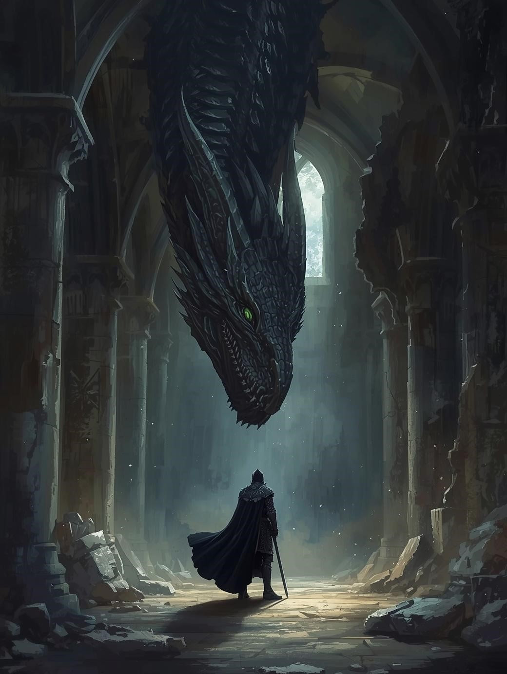 Paint by Number The Dragon’s Awakening – Fantasy Dragon Painting Kit