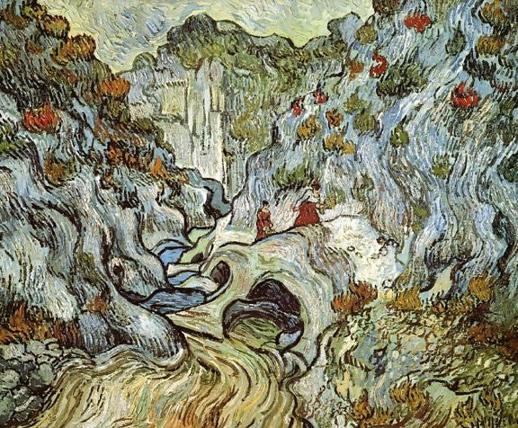 A Path Through A Ravine By Vincent Van Gogh Paint By Number