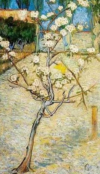 Blossoming Pear Tree By Vincent Van Gogh Paint By Number