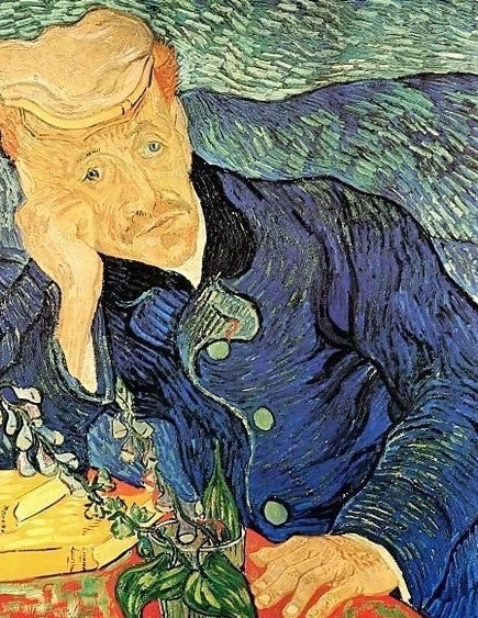 Paint by Number Paul Gachet By Vincent Van Gogh