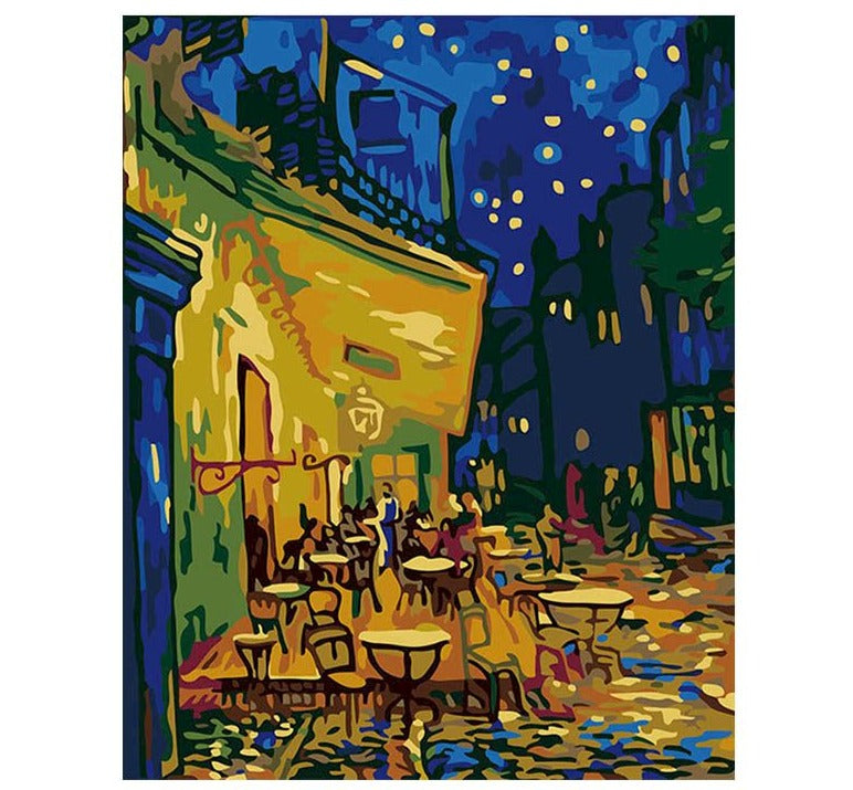 Painting By Number Coffee House