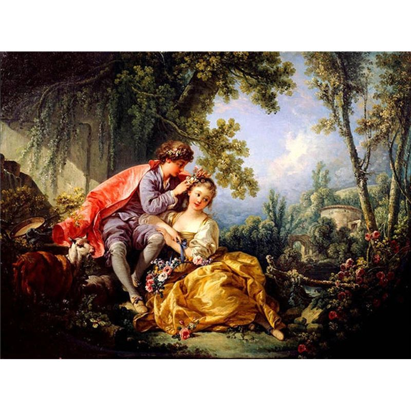 Paint By Number Vintage Couple