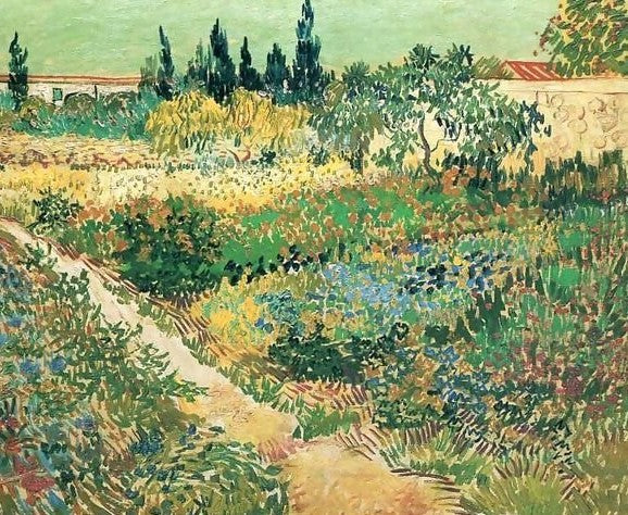 Garden With Flowers I By Vincent Van Gogh Paint By Number