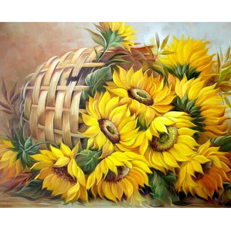 Paint by Number Sunflower Bundle