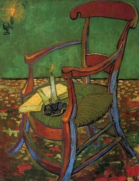 Paul-Gauguins-Armchair-1888 By Vincent Van Gogh Paint by Number