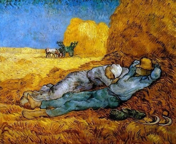 Rest From Work By Vincent Van Gogh Paint by Number