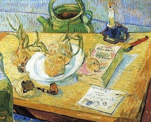 Still Life With Onions By Vincent Van Gogh Paint by Number