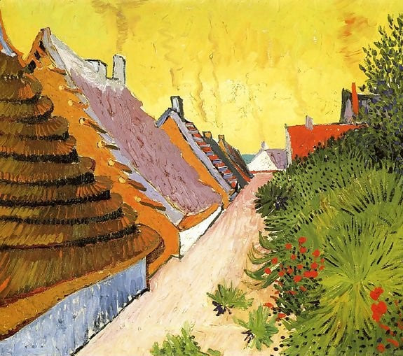 Street In Saintes Maries By Vincent Van Gogh Paint by Number
