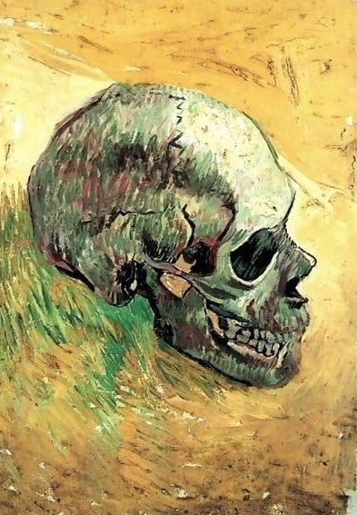 Skull By Vincent Van Gogh Paint By Number